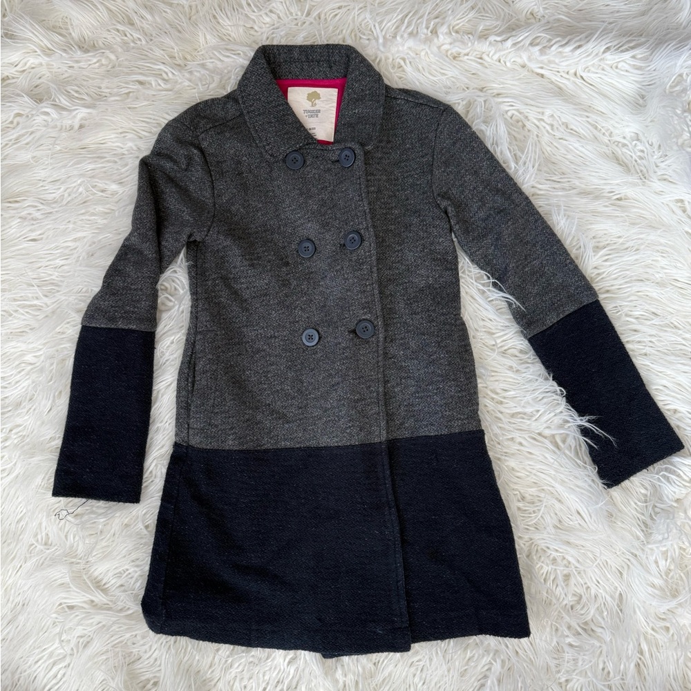 Tucker & Tate blue girls bottom down coat size M 8/10.
